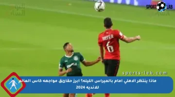 ماذا ينتظر الأهلي أمام بالميراس الليلة؟ أبرز حقائق مواجهة كأس العالم للأندية 2024